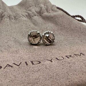 David Yurman Chatelaine Earrings Morganite